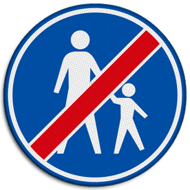 Verkeersbord voor vraag 