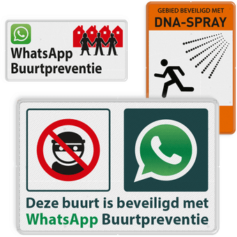 Buurtpreventie borden > Buurtpreventie diversen