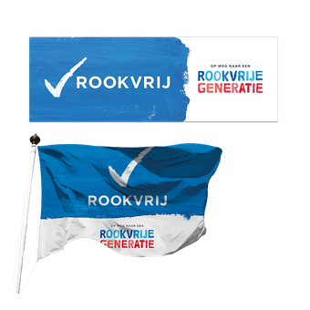 Rookvrije Generatie materialen > Vlaggen en spandoeken