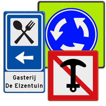 Openbare ruimte borden