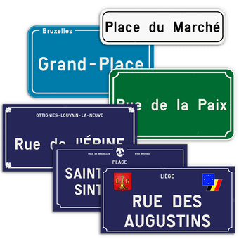 Plaque de rue