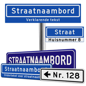 Straatnaamborden