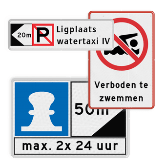 Scheepvaartborden BPR > Scheepvaartborden op maat