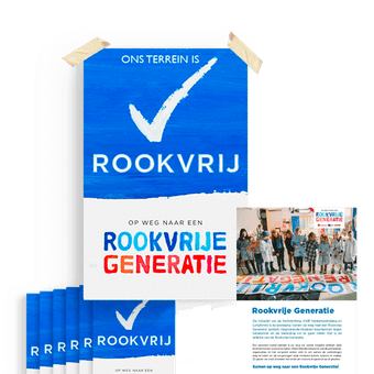 Rookvrije Generatie materialen > Stickers, flyers en posters