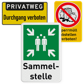 Straßenschilder selbst gestalten