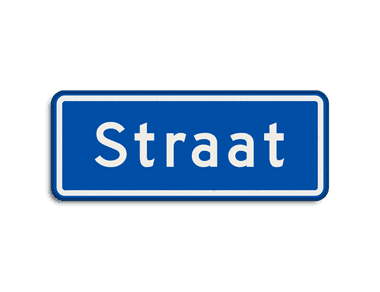 Straatnaamborden DOR - Bewerk én bestel online!