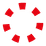 Opvallend kader (wit/rood)