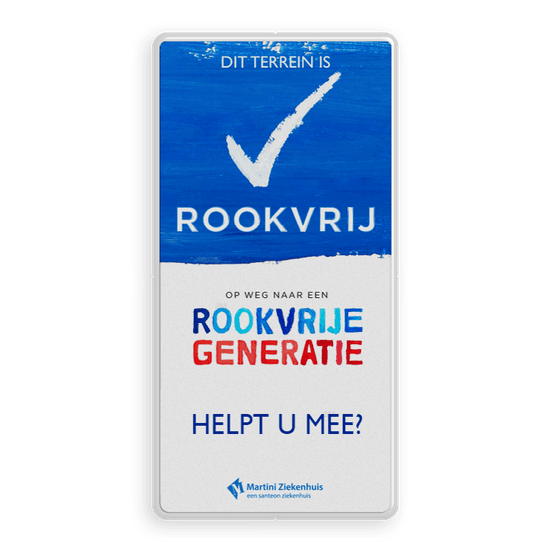 Rookvrije Terrein Bord Rookvrije Generatie Bestel Hier!>>