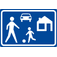 Extra opvallend verkeersbord op basis van dit icoon