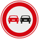 Extra opvallend verkeersbord op basis van dit icoon