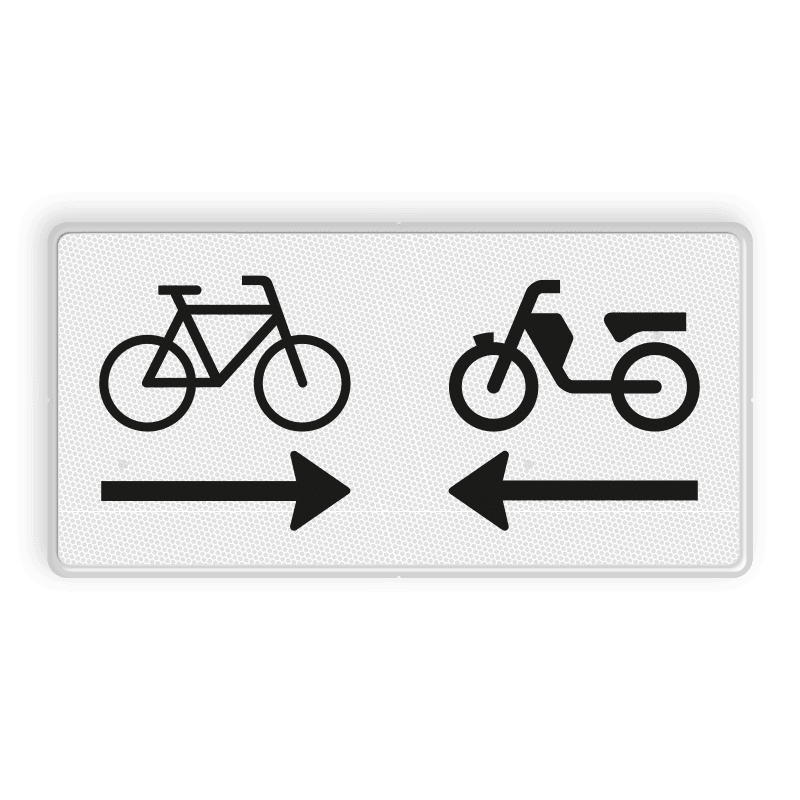 Verkeersbord (brom-)fietsers beide richtingen RVV OB503OB04 Kopen?