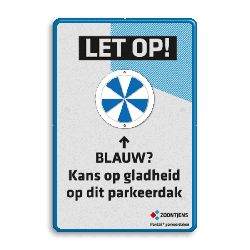 ICE ALERT Gladheid bord huisstijl | Bestel online!