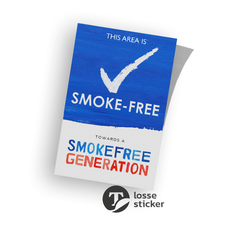 Stickers Smoke Free Generation Kopen? Uit voorraad leverbaar Bestel!