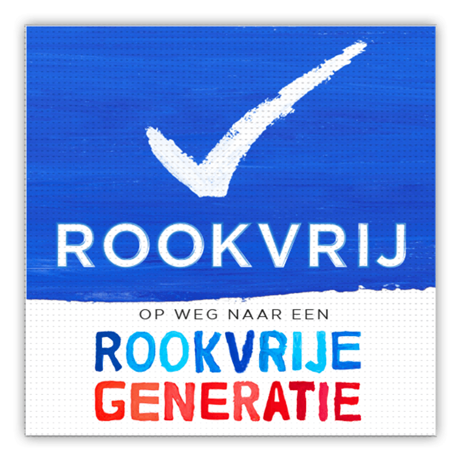 Vloersticker Rookvrije Generatie voor binnen of buiten kopen?