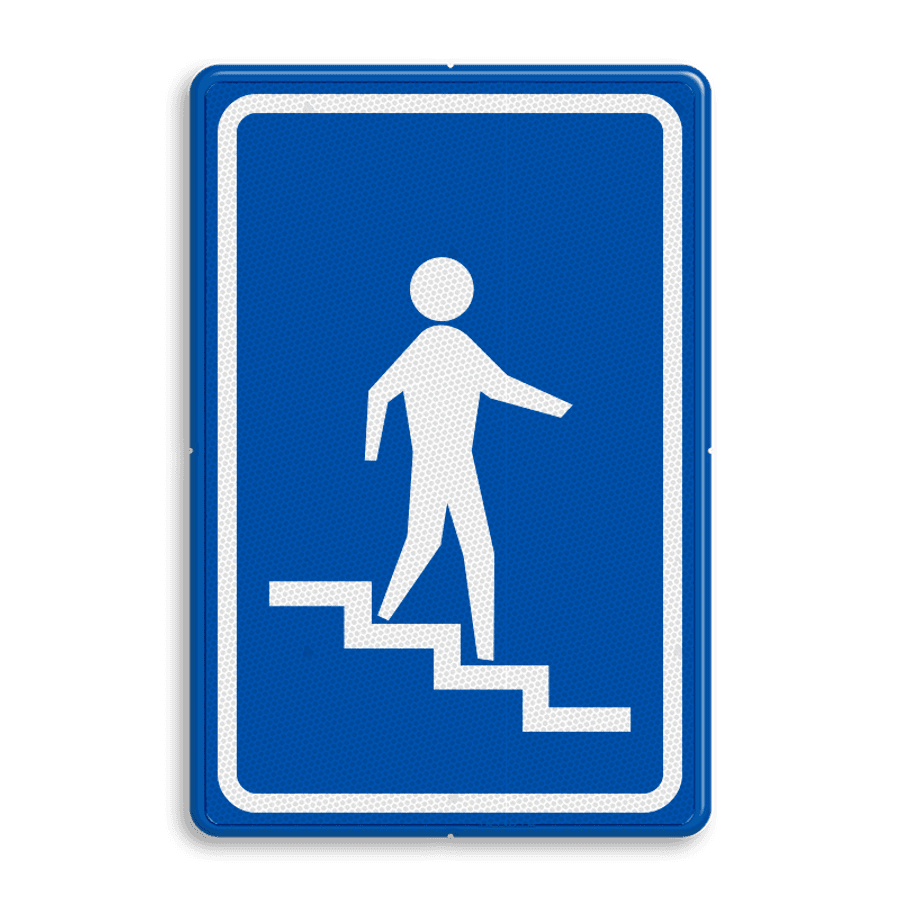 Betekenis Verkeersteken L301 Trap naar beneden Informatiebord.nl Betekenis Verkeersteken L301 Trap naar beneden Informatiebord.nl