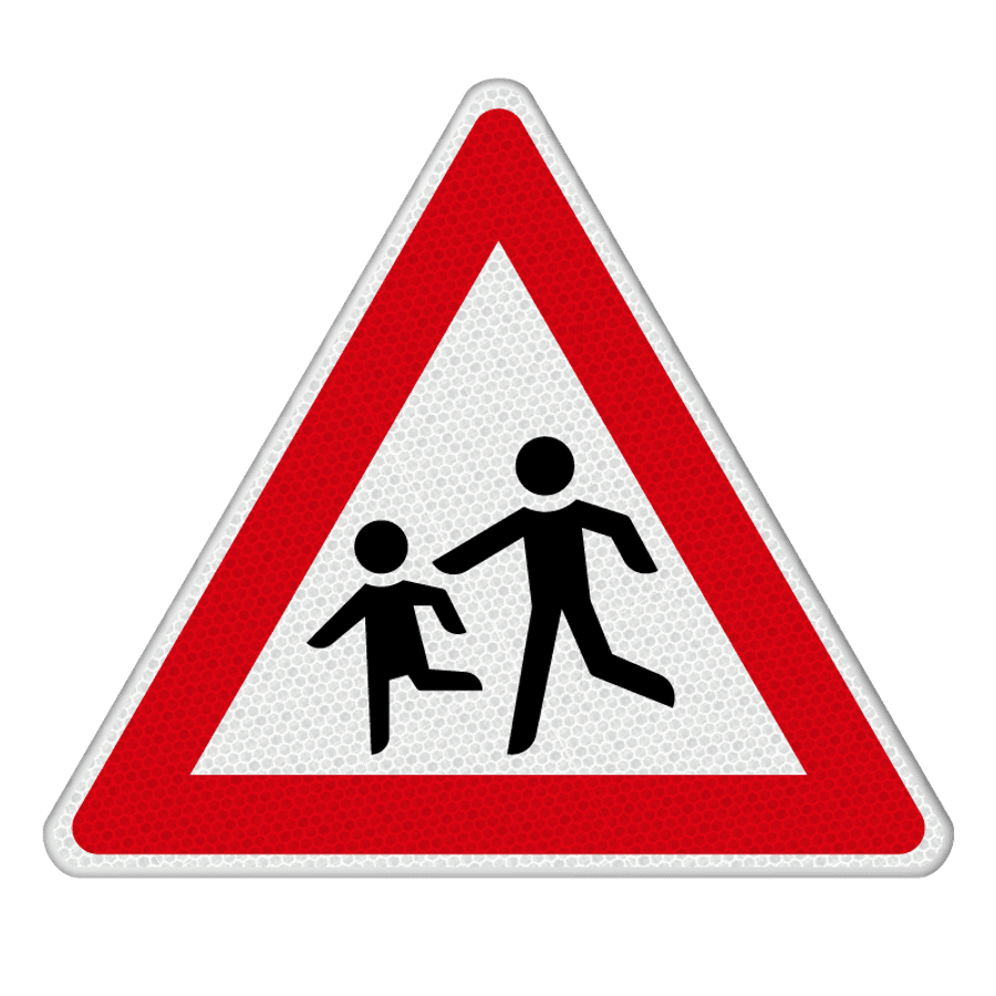 Achtung Kinder Schild