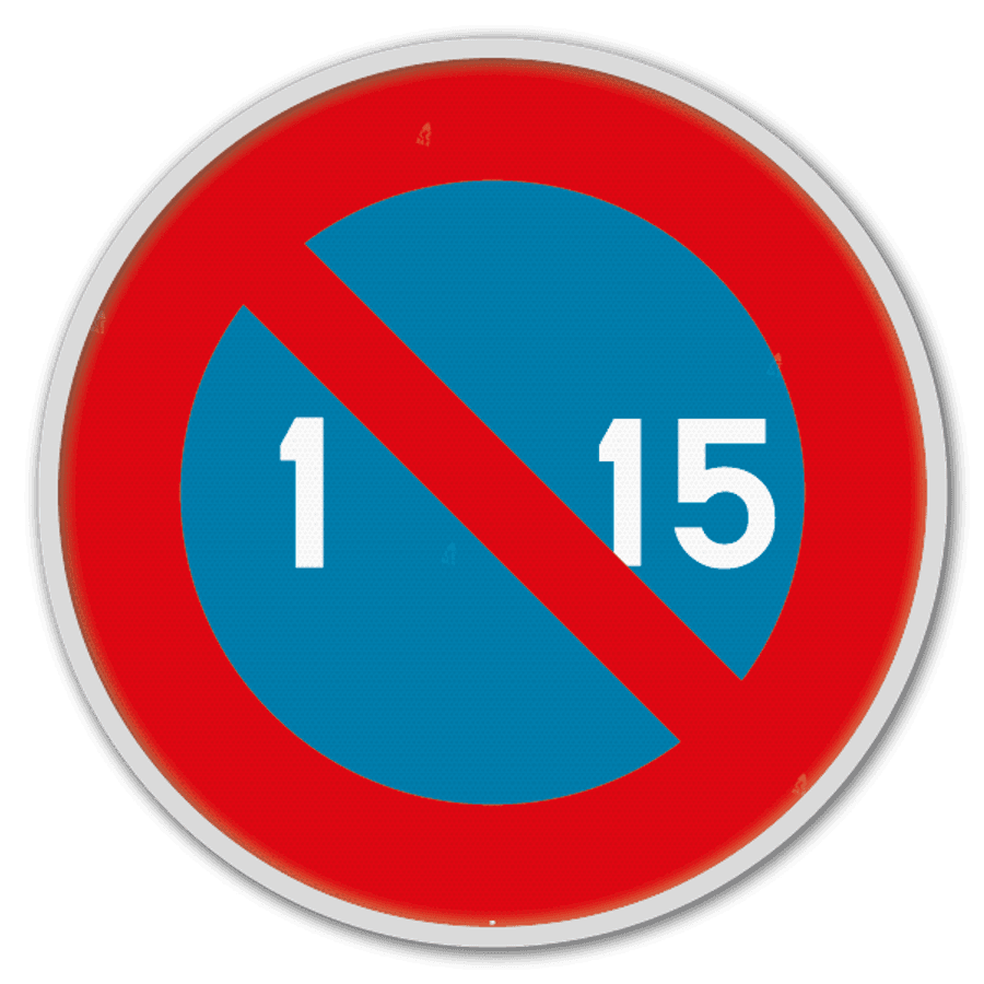 Signification Panneau de signalisation E5 - Stationnement interdit du ...