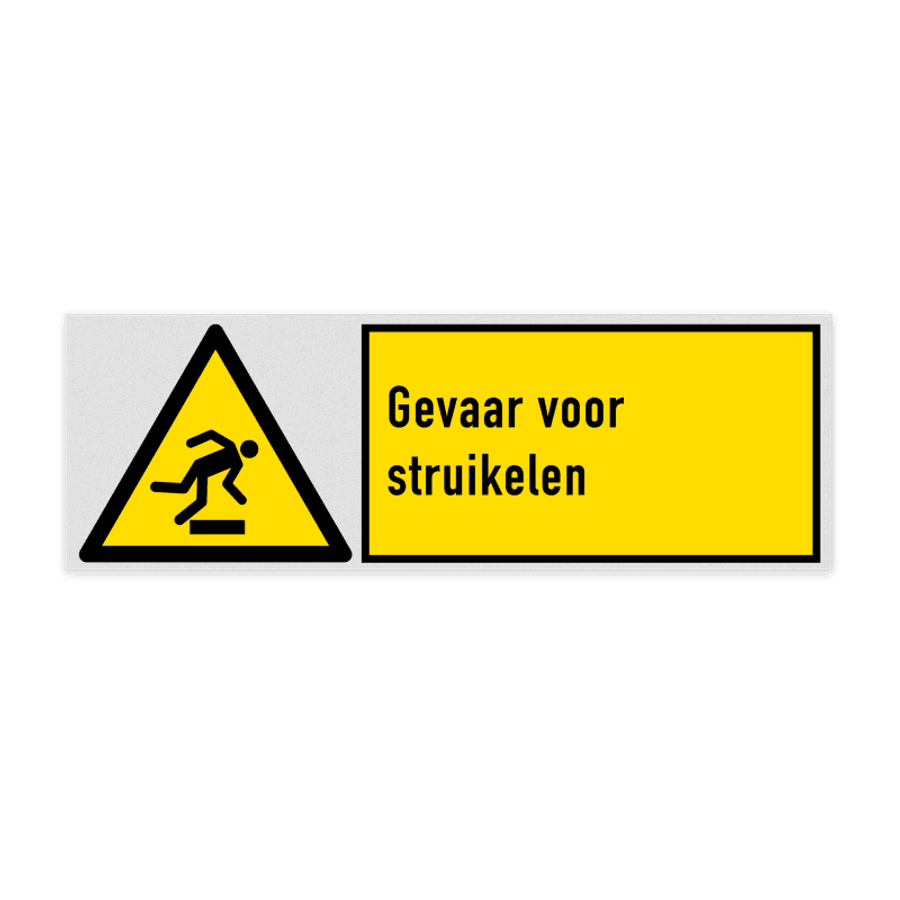 Vlak Bord Gevaar Voor Struikelen Kopen Bestel Hier Vlak Bord Gevaar Voor Struikelen Kopen Bestel Hier