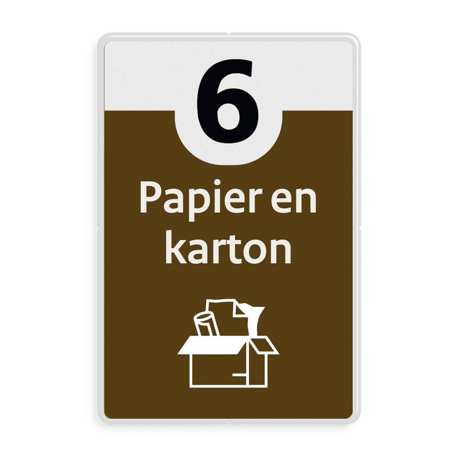 bord-afval-recycling-papier-en-karton-reflecterend-online-kopen