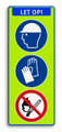 Koptekst - 3 verkeerstekens