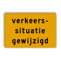 Tekstbord 3 teksvlakken