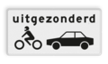 Verkeersteken OB57