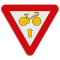 Panneau de signalisation B23