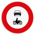 Panneau de signalisation C5-C7