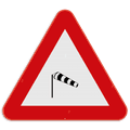 Panneau de signalisation A37