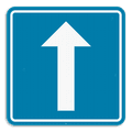 Panneau de signalisation F19