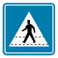 Panneau de signalisation F49