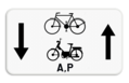 Panneau de signalisation M18