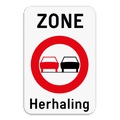 Verkeersbord ZC35T