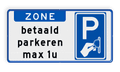 Tekstvlak + Verkeersteken rechts