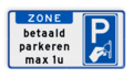 Tekstvlak + Verkeersteken rechts