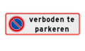 Pictogram + 4 regels tekst