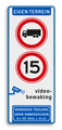 Koptekst + 2x Verkeersteken + Pictogram + Ondertekst