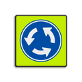 Verkeersteken + kader