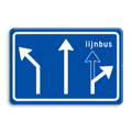 Verkeersteken L04-3-la-rd-lb