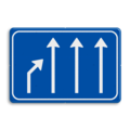 Verkeersteken L05-4-re-rd-rd-rd