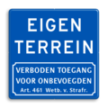 Verkeersteken BT05a