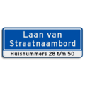 Verkeersteken N09h1