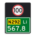 Verkeersteken BB10-01-100-l