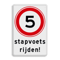 Verkeersteken BT13a