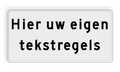 Tekstvlak 10 regelig