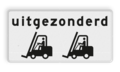 Verkeersteken OB58