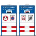 Verkeersteken H01c