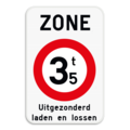 Verkeersbord ZC21T