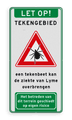 Koptekst + tekstregel + Verkeersteken + tekstregels + Pictogram