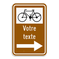 Panneau de signalisation F34c2